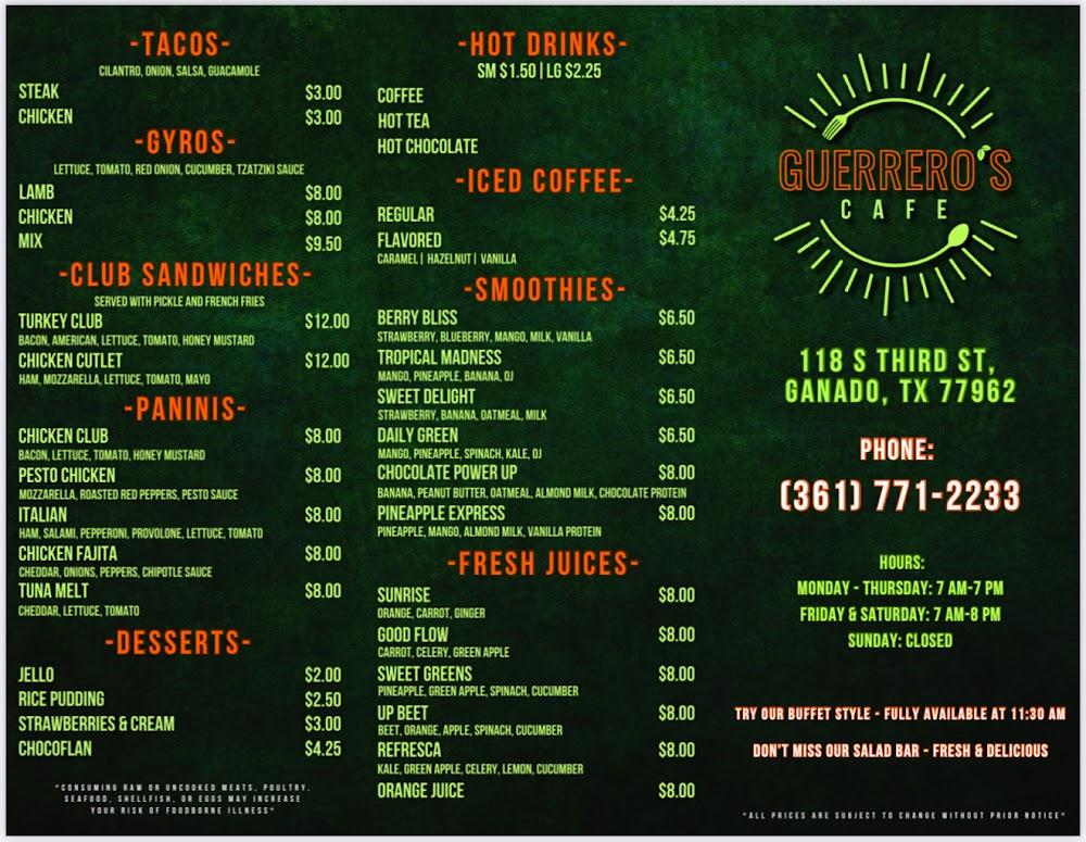 Guerrero's Cafe Egg & Cheese
